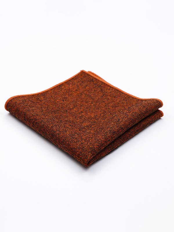 Pañuelo de Traje Naranja de Lana «Claude» para venta al por mayor de Unipap's