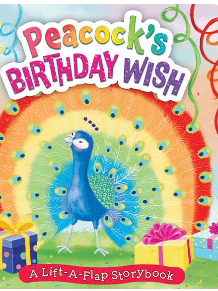 Peacock’s Birthday Wish for wholesale by Little Hippo Books