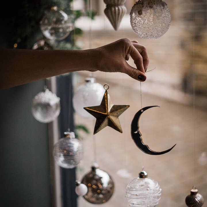 Suzanne Oddy Design Limited – wholesale Ornament set – Celestial Christmas Ornament Set5