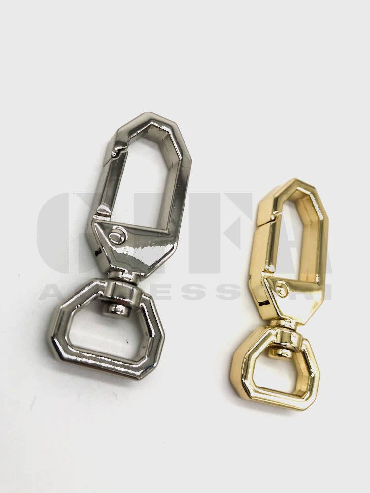 Gifa Accessori - Wholesale Clasp - Hexagonal carabiners 1.2 cm item 3001391
