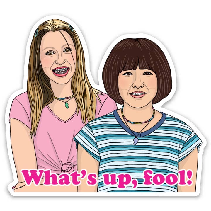 Pen15 Was ist Narr? gestanzte Aufkleber für den Großhandel von THE FOUND