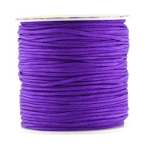 Mandala Crafts – wholesale Craft supplies – Mandala Crafts Nylon Satin Cord, Rattail Trim Thread for Chinese Knotting, Kumihimo, Beading, Macramé, Jewelry Making, Sewing28