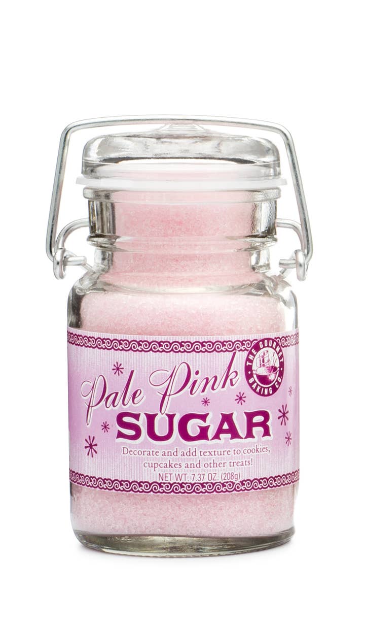 Pale Pink Sugar 7.4 Oz. for wholesale by Pepper Creek Farms