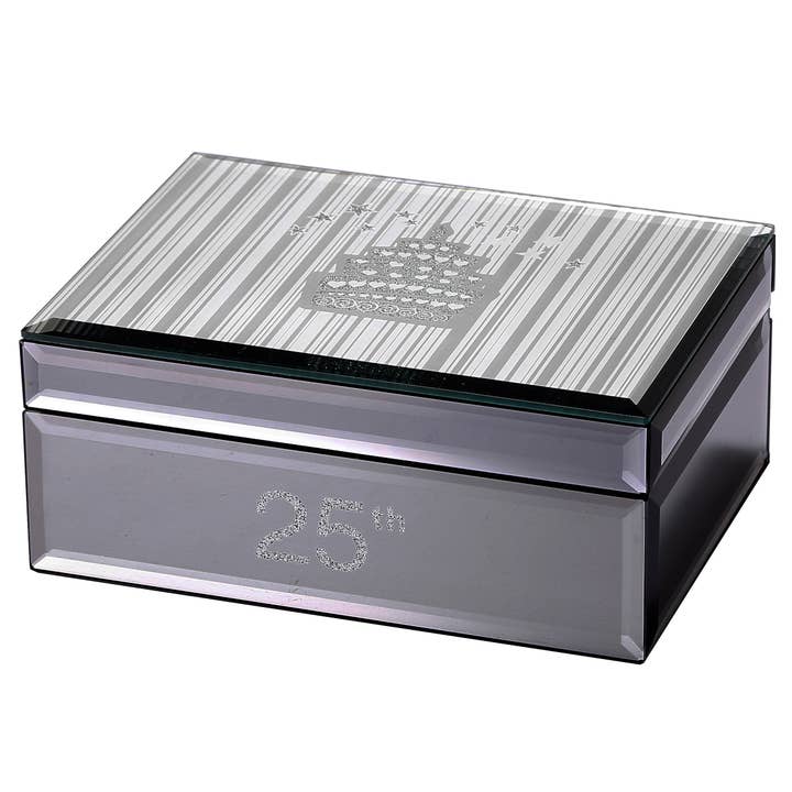 Jewellery Box: 25th Anniversary for wholesale by Tobin Tate