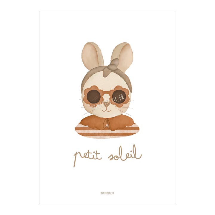 Papier Poetic - Wholesale Poster - “Lapin Summer” poster/poster
