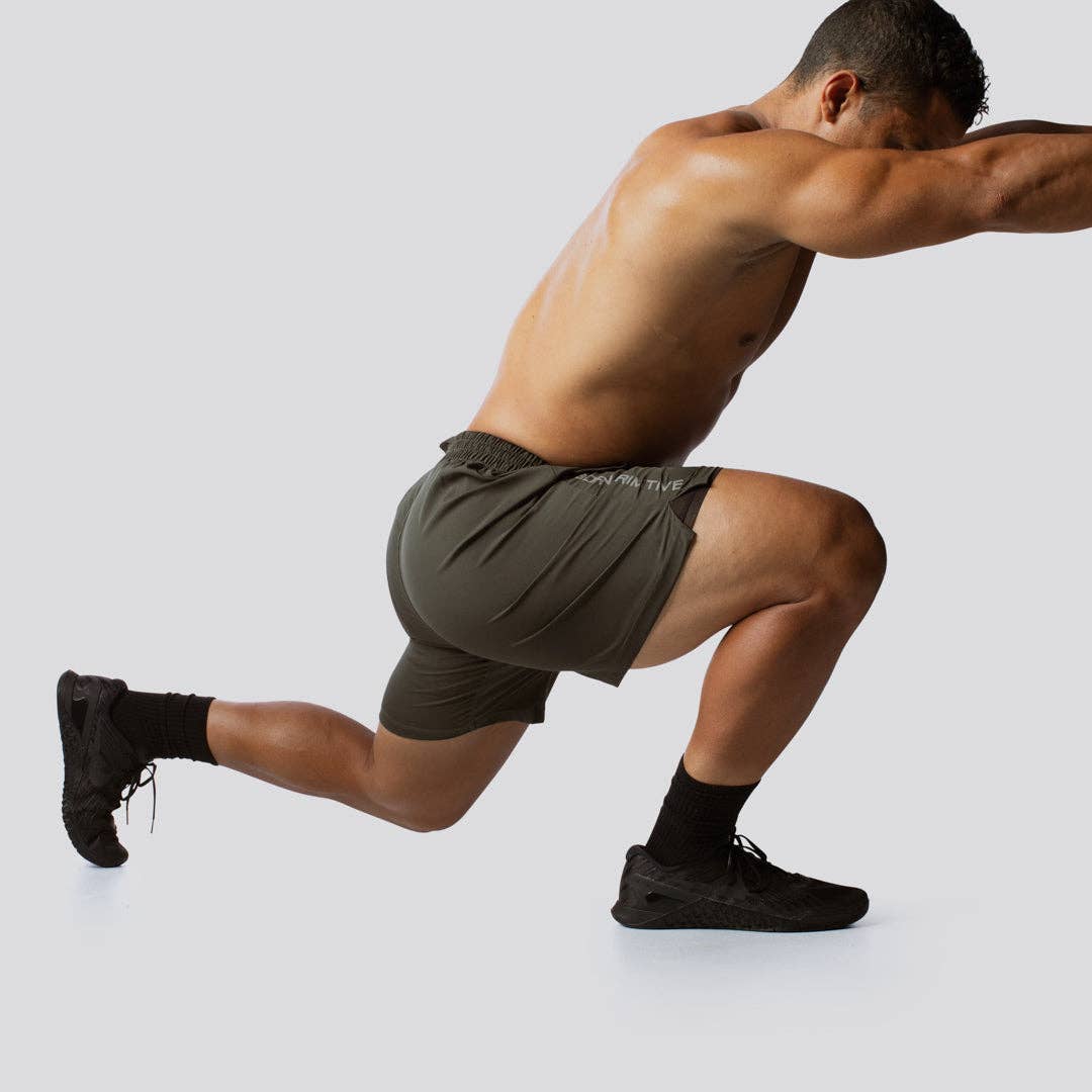 Born Primitive - Wholesale Athletic Shorts - Men's - Training Short (Tactical Green)4