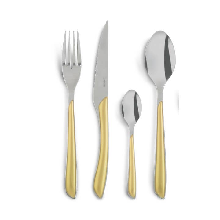 Amefa GB Ltd – wholesale Assorted cutlery set – Amefa Eclat Metallics 16pc Cutlery Set - Gold