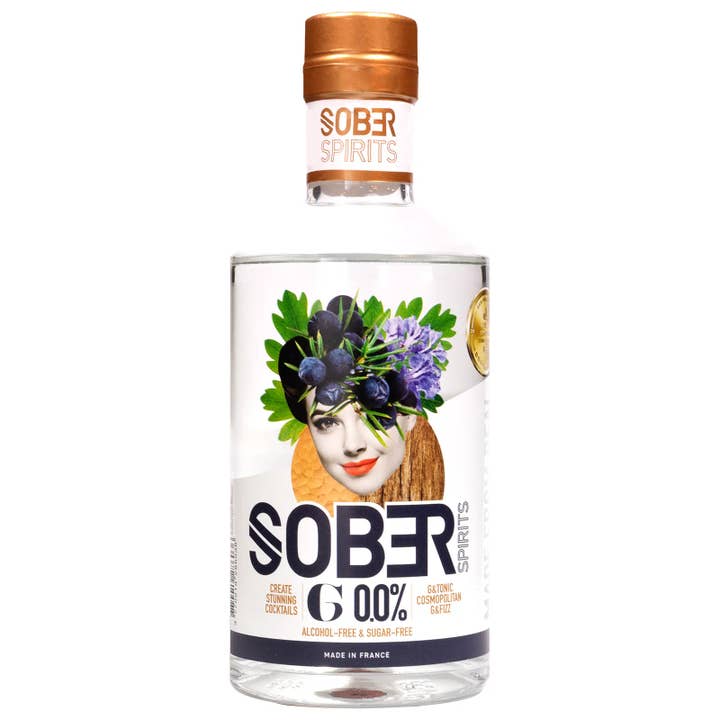 Sober Spirits - Vente Spiritueux/Vins/Bières sans alcool - Sober Spirits G 0.0% 50cl - Alternative au Gin