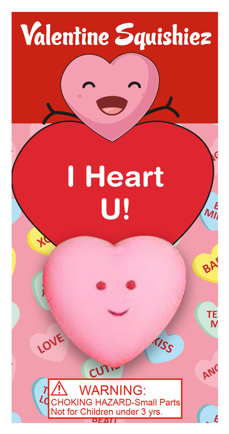 Zorbitz - Wholesale Squishy Toy - Kids & Baby - Zorbitz Super Squishy Valentine Squishiez2