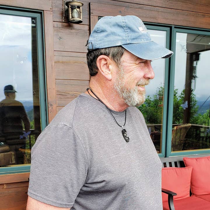 Karelia Creations - Wholesale Pendant/Charm Necklace - XL Elite Noble Raw Shungite Necklace | 7-14 grams | Unisex3