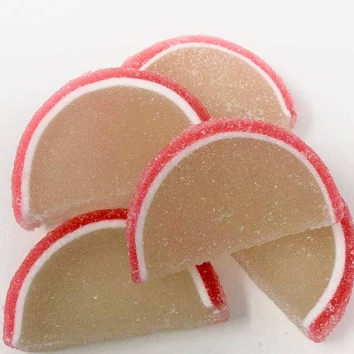 Cavalier Pear Fruit Jelly Slice Wrapped 2lb Pizazz for wholesale by Long Island Candy Factory
