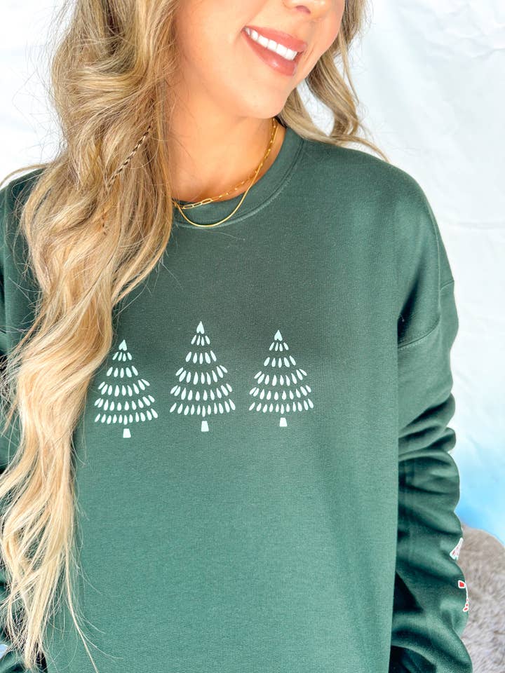Southern Bliss Co. - Wholesale Graphic Sweatshirt - Women's - Merry Christmas Sweashirt