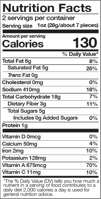 Sweetpotato Awesome - Wholesale Chips - 2 oz Cinnamon Sweetpotato Slices/Chips5