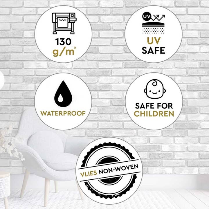 Motivartdesign – Großhandel Tapete – Fototapete, Graue Ziegelwand4