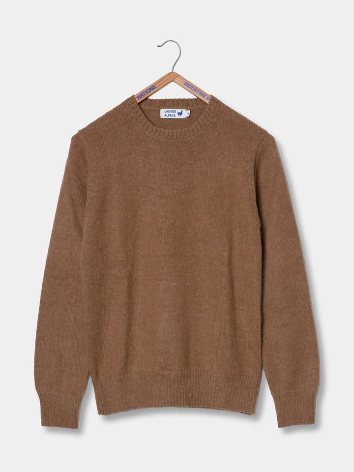 Industry of All Nations – wholesale Knitted jumper – unisex – Alpaca Crewneck Sweater5