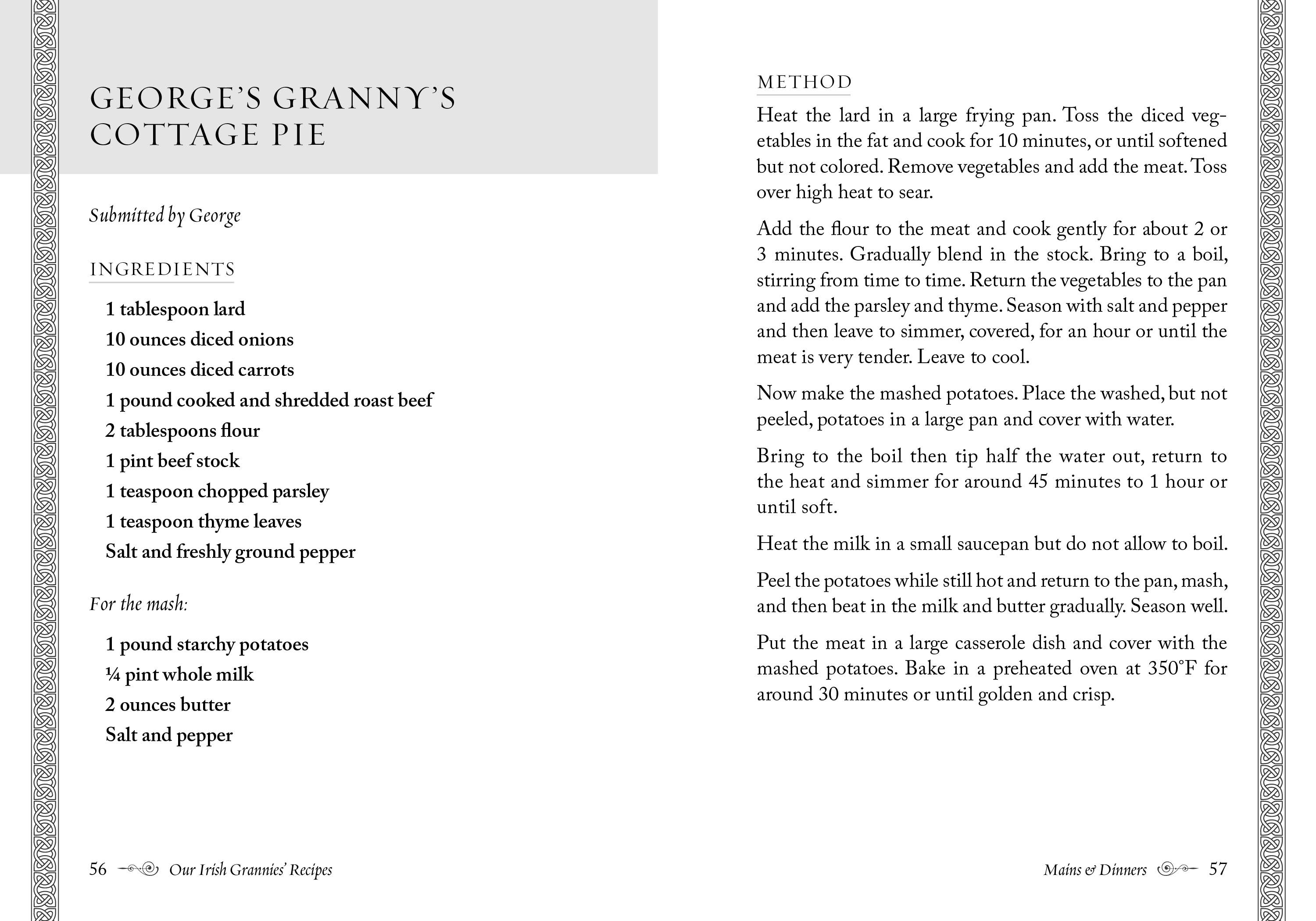 Sourcebooks - Wholesale Cookbooks & Food - Our Irish Grannies' Recipes (HC)3