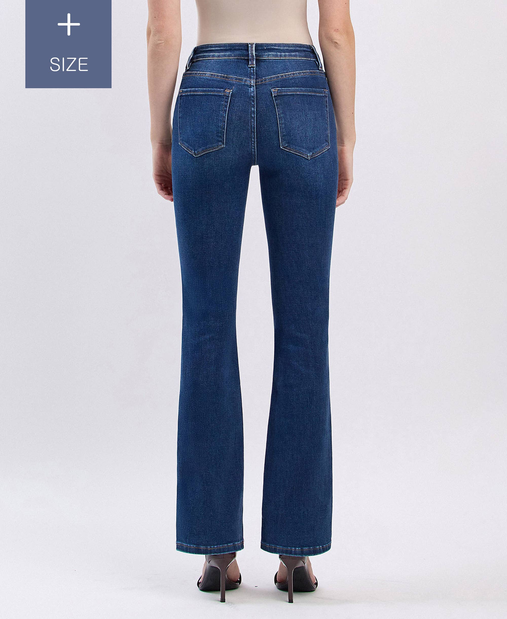 PETIT SOLEIL JEAN BOOTCUT TAILLE HAUTE GRANDE TAILLE T5351-P en vente sur Faire1