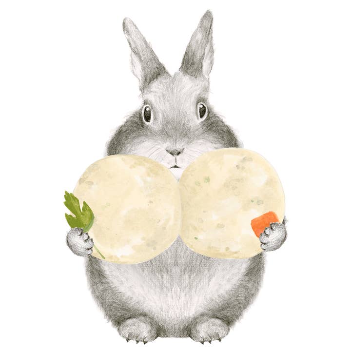 Dear Hancock - Wholesale Hanukkah Card - Deck the Halls with Matzo Balls1