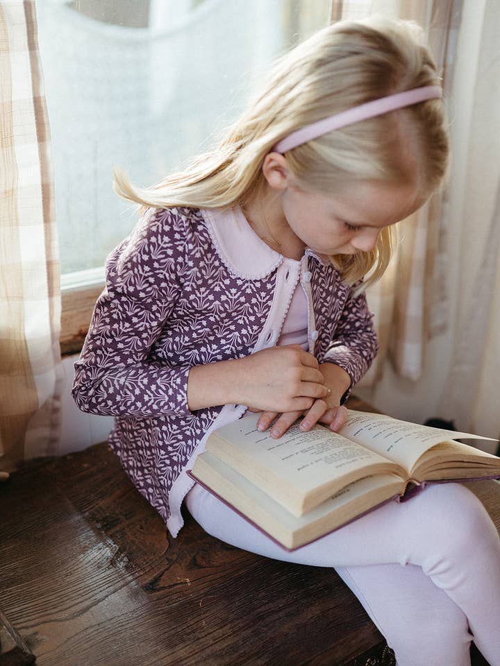 Fridays with Millie - Wholesale Button Down Shirt - Kids - Picnic Blouse | Orchid in Bloom1