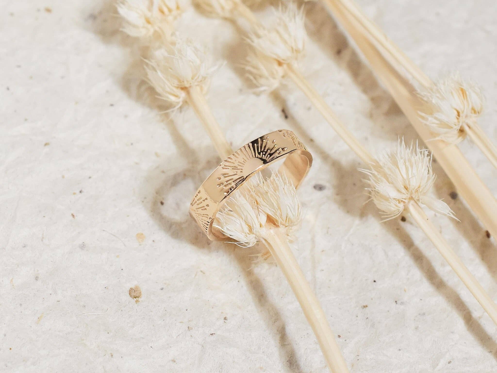 Loveable - Wholesale Band/Stacked Ring - Luxe Sunshine Ring 4mm6