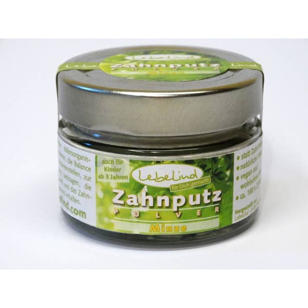 Zahnputzpulver Minze for wholesale by Lebelind