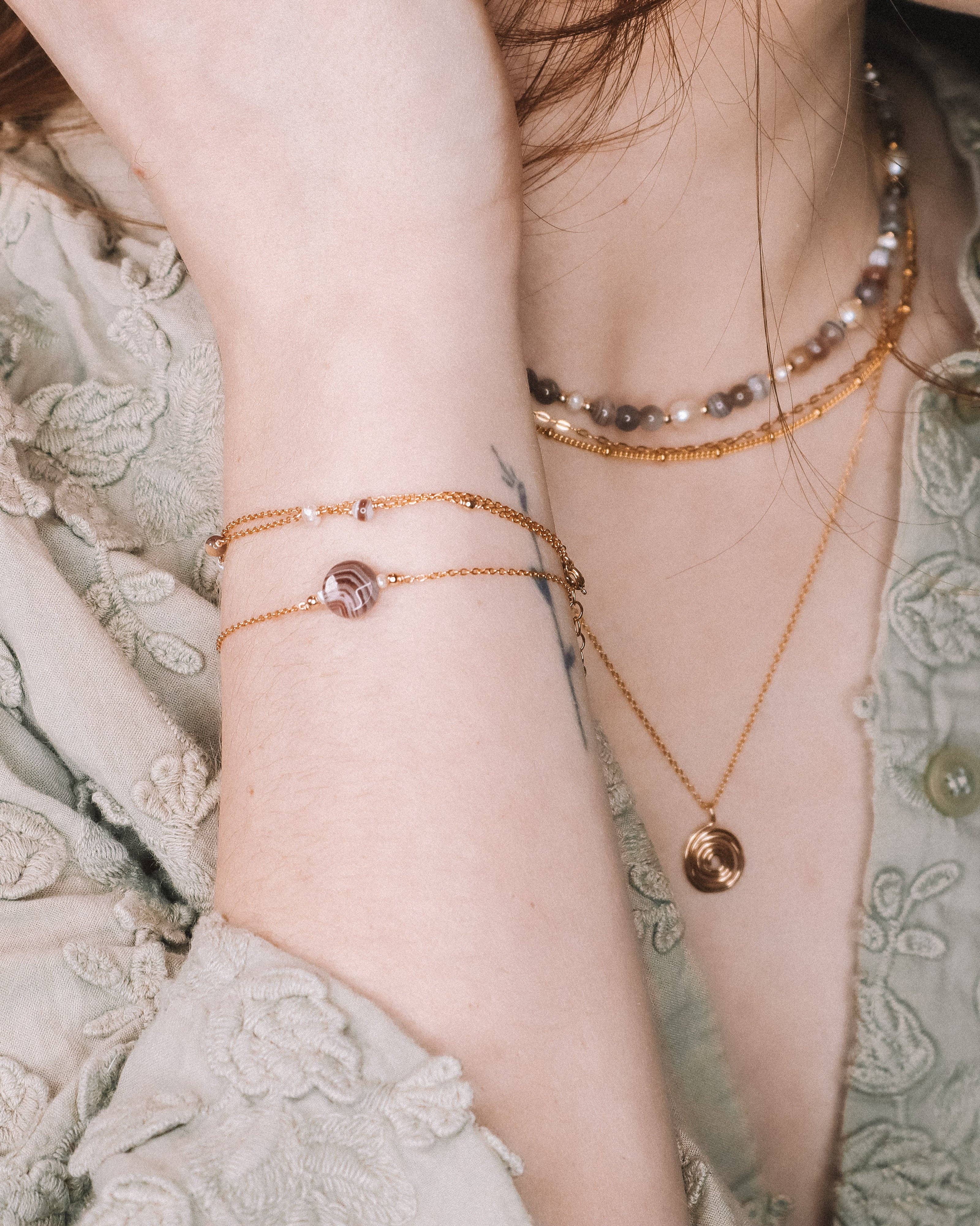 Axelle Joly - Bijoux sensibles - Wholesale Charm/Dangle Bracelet - Nila1