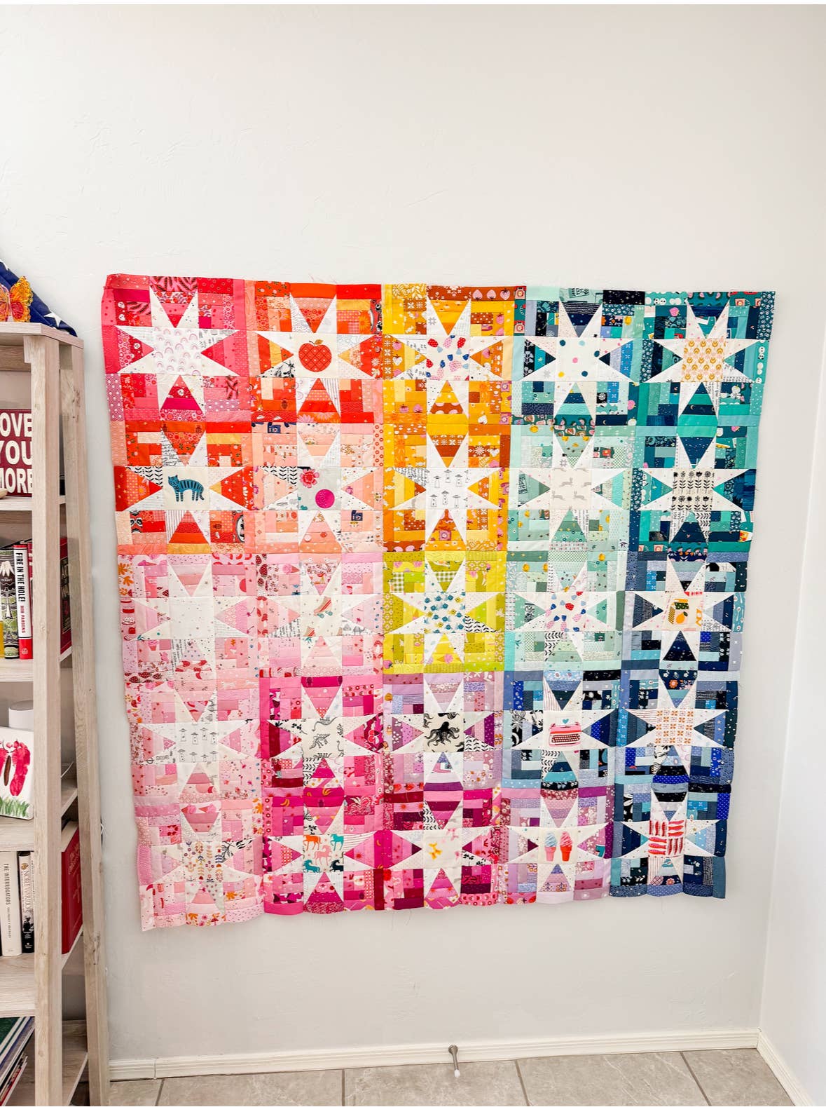 QuiltCakes - Wholesale Craft Sewing Kit - Nova Flare Quilt Pattern Printed2