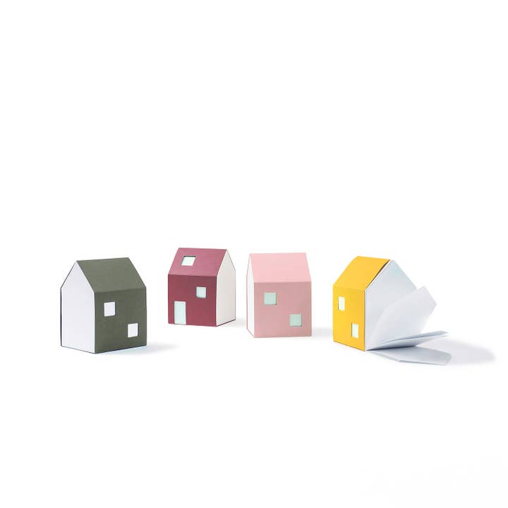 Cinqpoints - Wholesale Notepad - House of Notes soft colors - Back to School