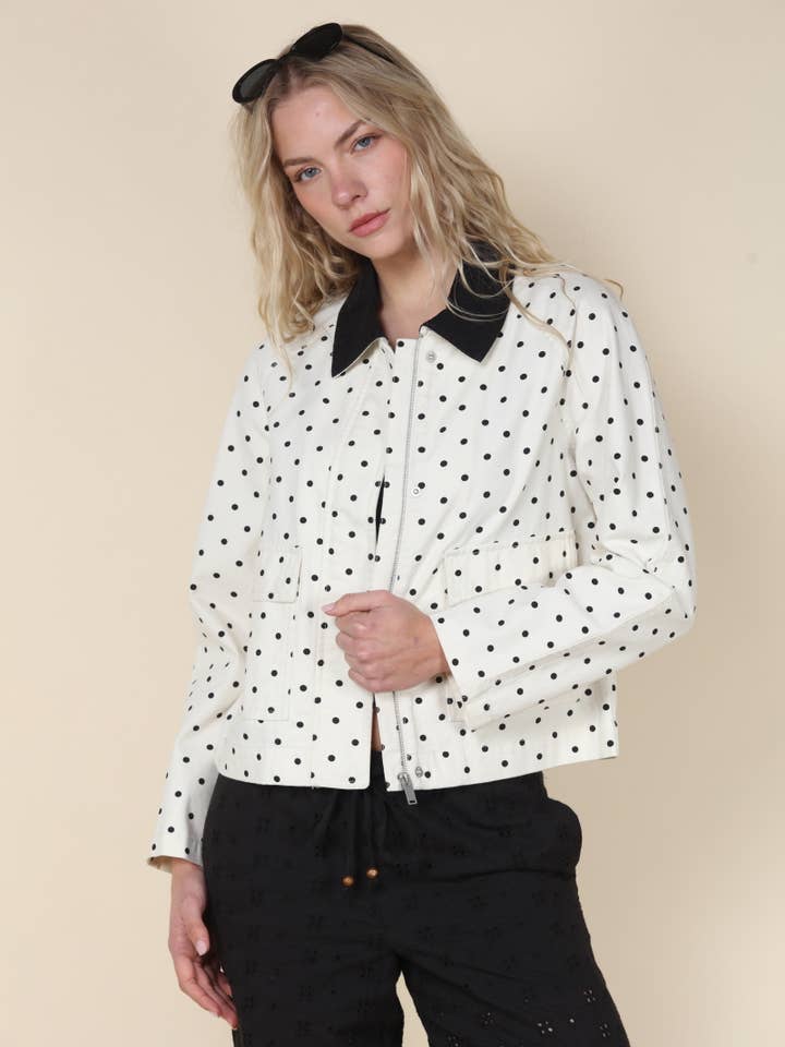 Printed Canvas Garment Washed Barn Jacket for wholesale by 26 International