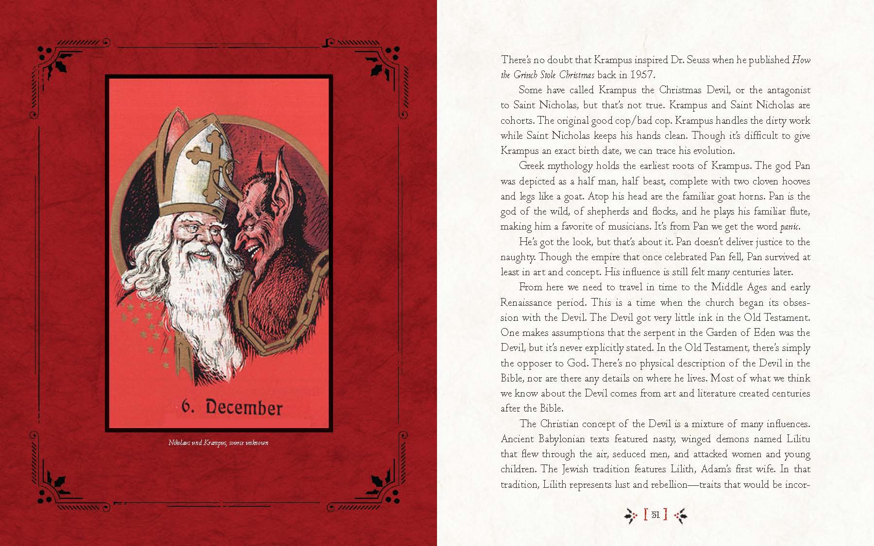 Red Wheel/Weiser LLC - Wholesale Folklore & Mythology - The Fright Before Christmas: Krampus (Hardcover/Illustrated)6