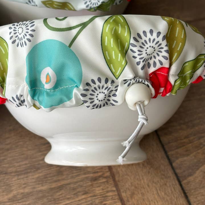 Kit Carson Accessories - Wholesale Food Storage Wrap/Bag - Dish Cover and Bowl Covers - Bright Flowers2