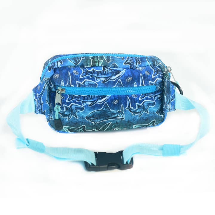Sipsey Wilder - Wholesale Belt Bag - Kids - Sharks Kids Fanny Pack 2