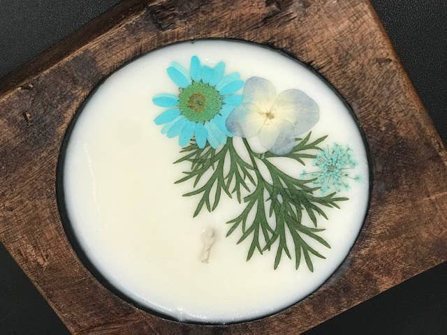 Plaid Rooster Co – Vela em jarro/copo por atacado – Vela de Soja FLOWER Cheese Mold8