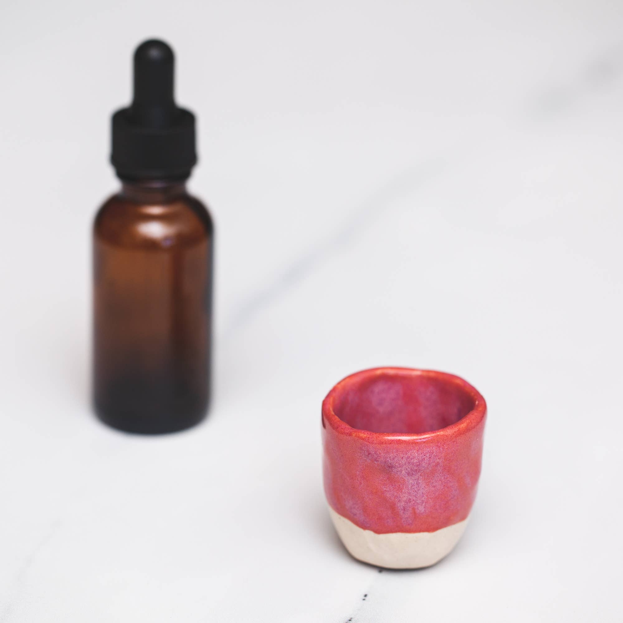 Melike Carr - Wholesale Shot Glass - Ceramic Tincture Thimbles, Wellness Shot Glasses1