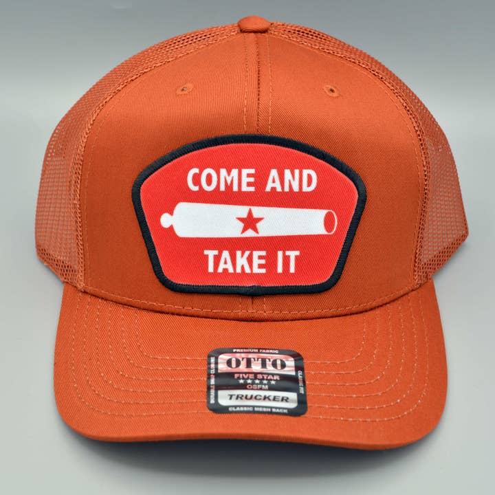 Casquette de camionneur Snapback - Come And Take It - Unisexe pour la vente par EXIT82ART