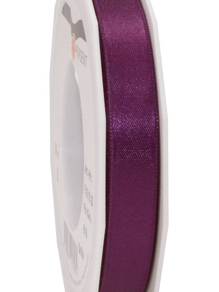 Doppelsatin 25-m-Spule 15 mm pflaume für den Großhandel von C.E. PATTBERG GmbH & Co. KG