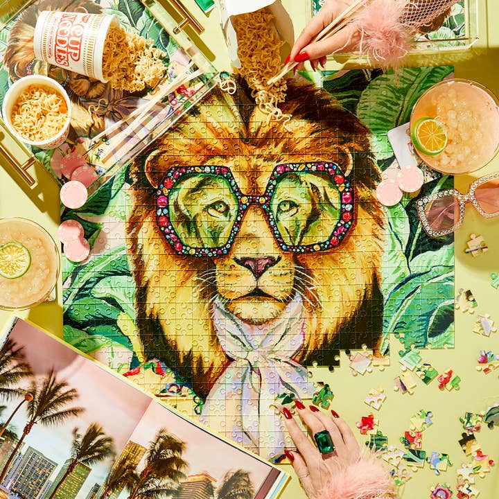 Tart By Taylor - Wholesale Puzzle - Adult - Louis The Lion Acrylic Puzzle1