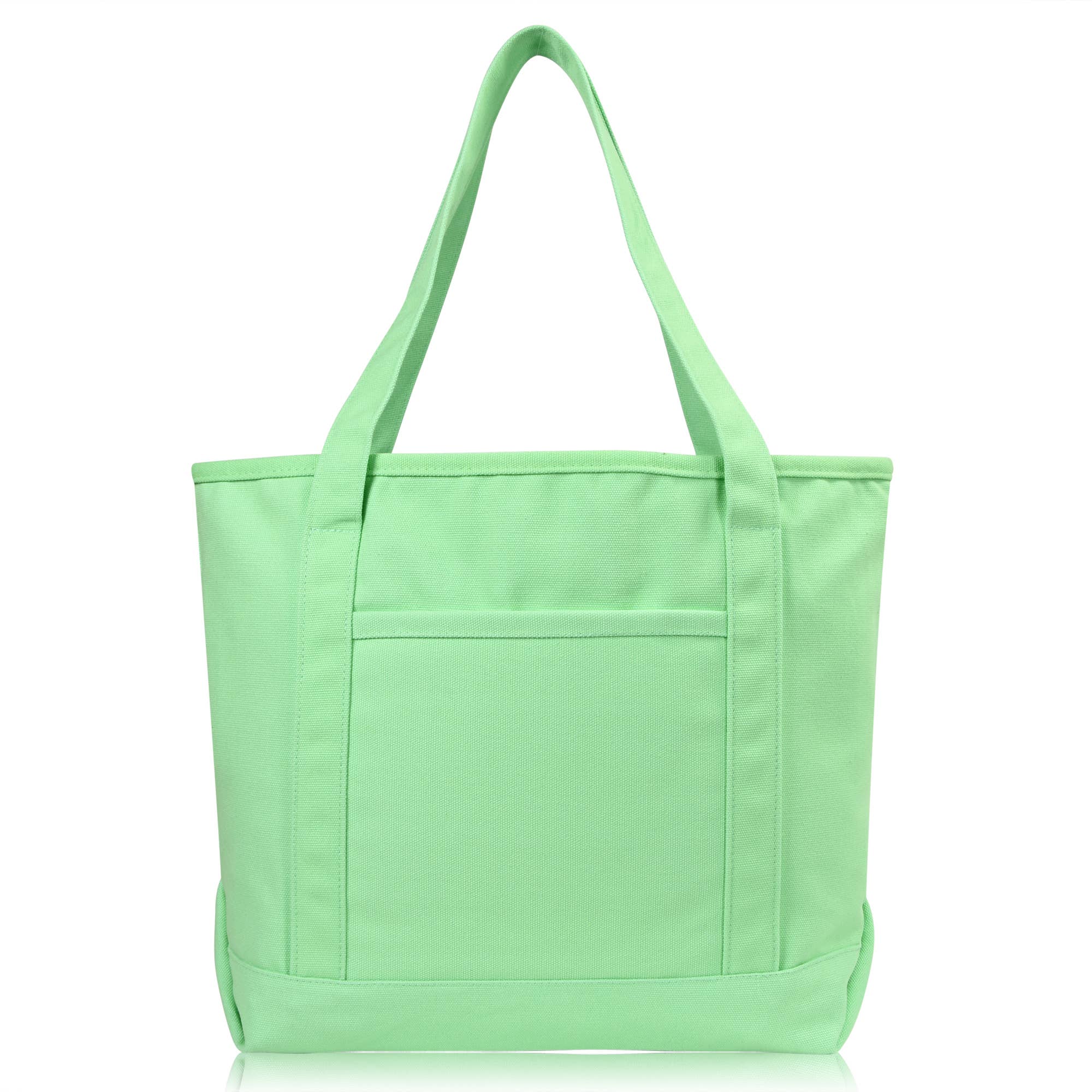 Dalix – wholesale Tote bag – Women's – DALIX 20" Solid Color Cotton Canvas Shopping Tote Bag25