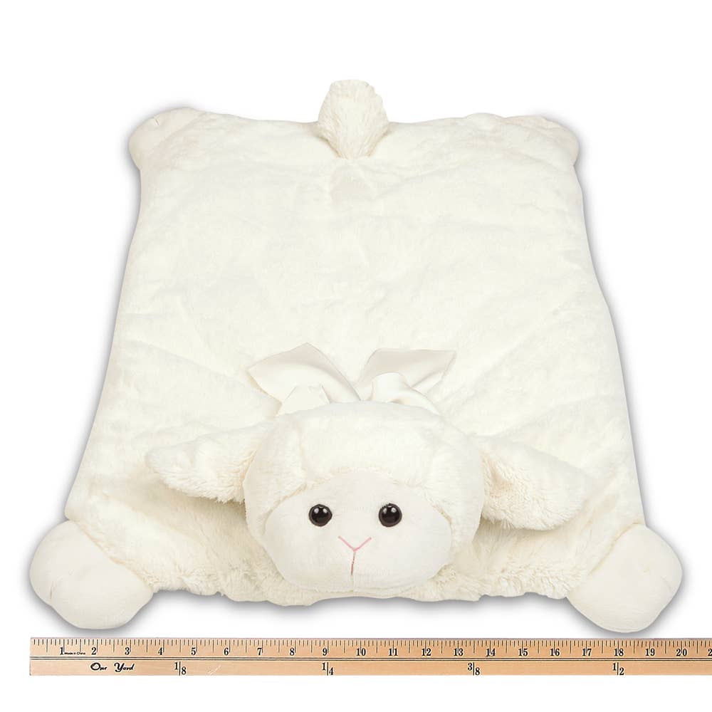 Bearington Collection - Wholesale Security/Cuddle Blanket - Baby - Lamby Lamb Belly Blanket1