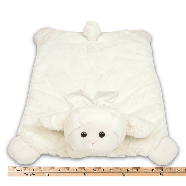 Bearington Collection - Wholesale Security/Cuddle Blanket - Baby - Lamby Lamb Belly Blanket1