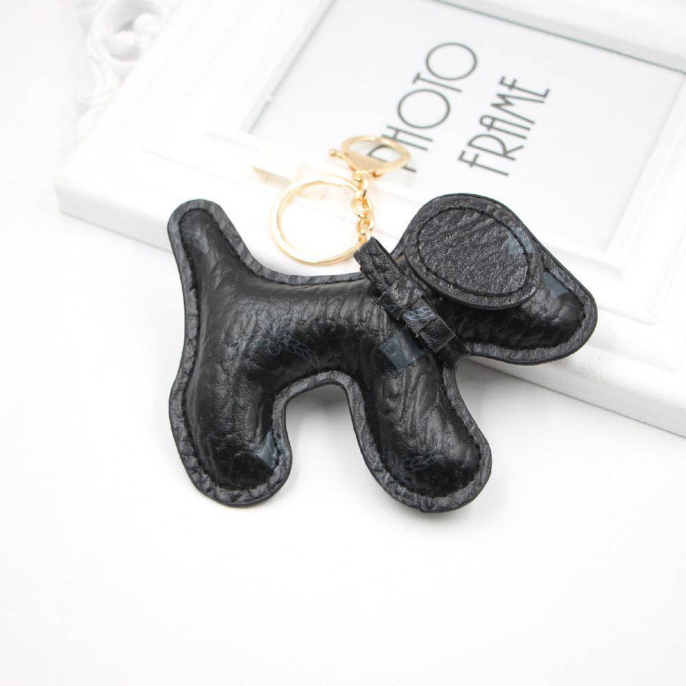 Perimade & Co. LLC - Wholesale Keychain - Women's - Pet Dog Car Keychain Wristlet in Solid Copper, PU Leather1