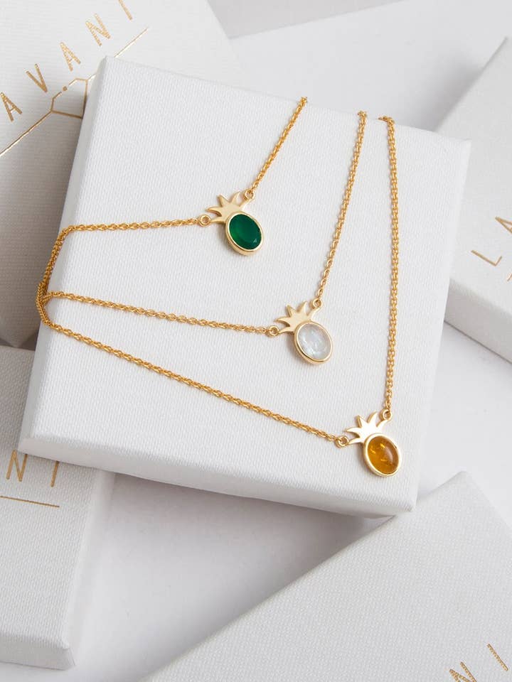 Colgante Samana Verde für den Großhandel von Lavani Jewels