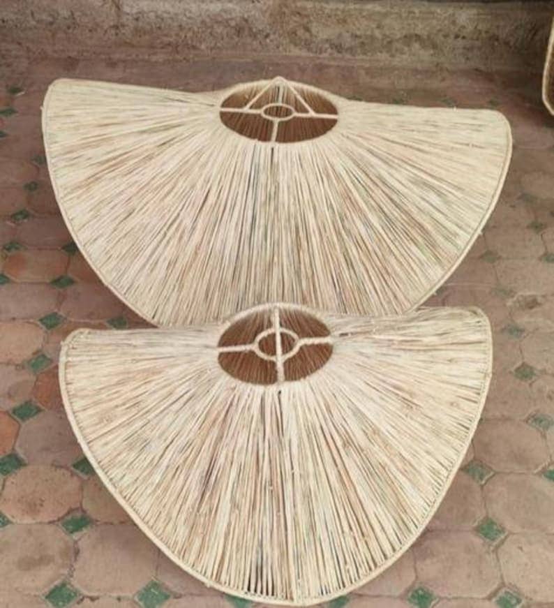 Gran Wholesale - Wholesale Lampshade - Natural Raffia Pendant Light - Handmade Raffia Lamp