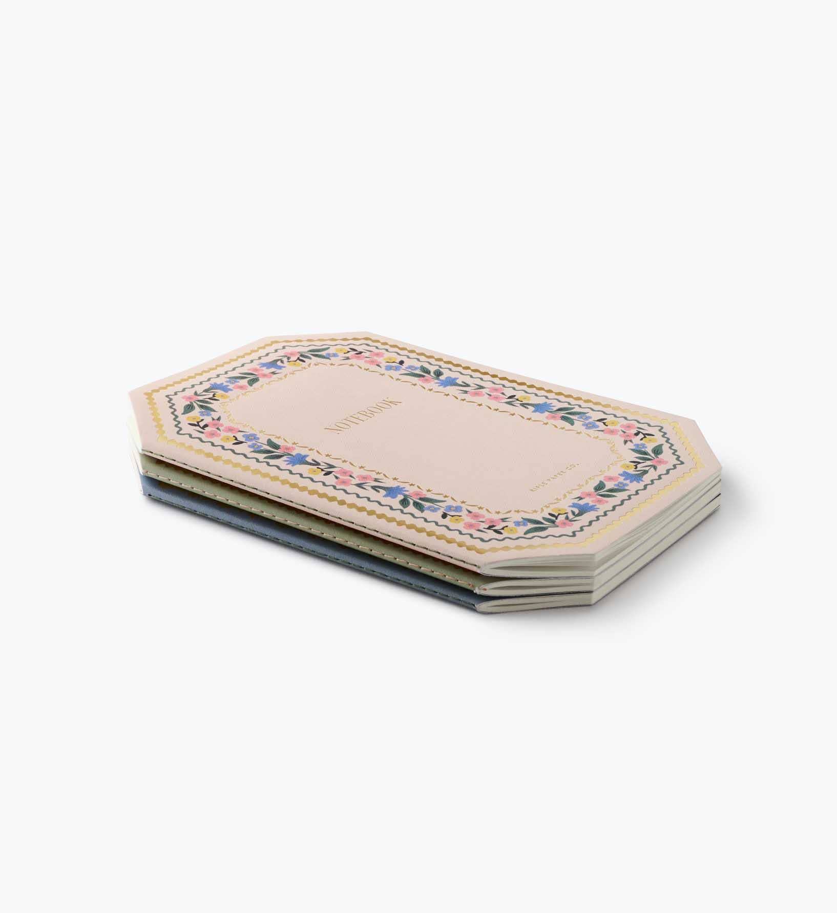 Rifle Paper Co. - Wholesale Notebook - Assorted Set of 3 Gemma Notebooks1