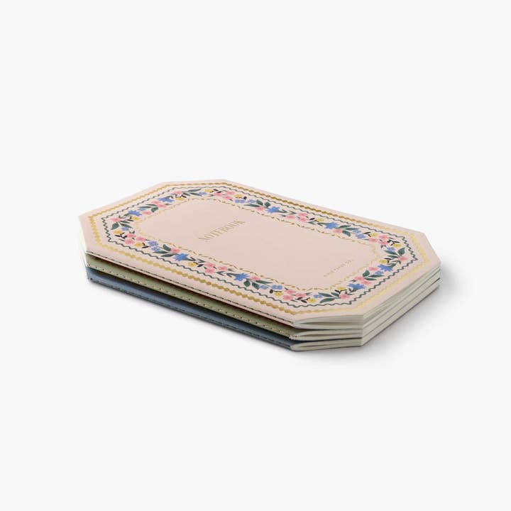 Rifle Paper Co. - Wholesale Notebook - Assorted Set of 3 Gemma Notebooks1