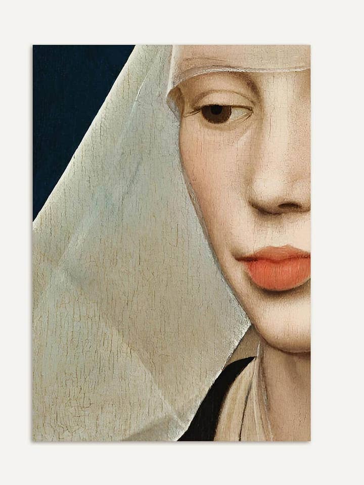 Fragment der Zeit – Renaissance Porträt Kunstdruck für den Großhandel von Modern Antique Prints