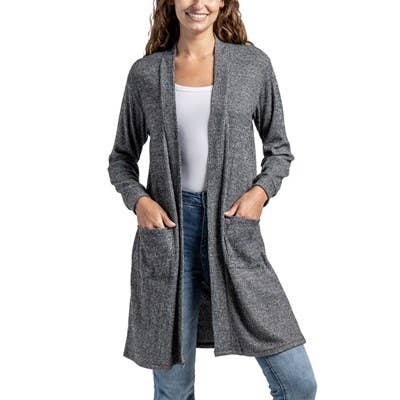 DM Merchandising - Wholesale Cardigan - Women's - Hello Mello CuddleBlend Cardigan Open Stock0