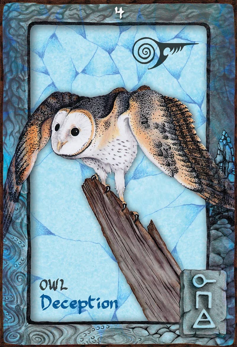 Cardshouse – Engroshandel Tarotkort – Animal Dreaming Oracle-kort Blå Engel8