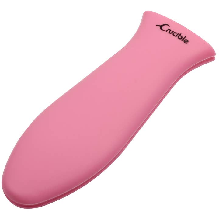 Crucible Cookware - Wholesale Oven mitt/pot holder - Silicone Hot Handle Holder, Potholder (Large Pink)