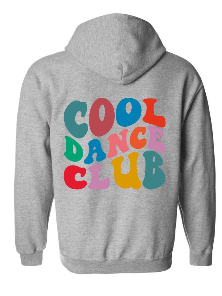 Sudadera con capucha y cremallera delantera Cool Dance Club para venta al por mayor de Beyond the Barre